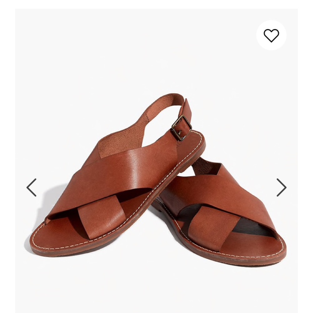 Madewell boardwalk brown sandals